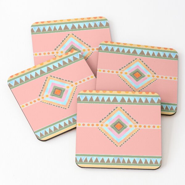 Item preview, Pastel Geometric Stripes  designed and sold by JaygiesDesign.