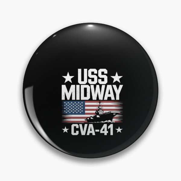 Item preview, Veterans Day USS Midway CVA-41 Aircraft Carrier designed and sold by TyraYoung.