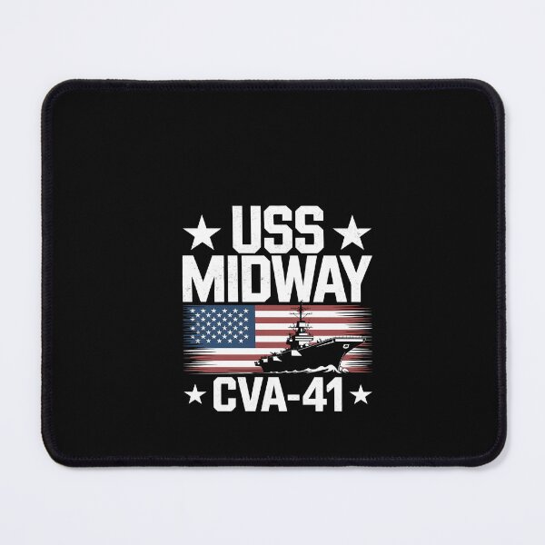 Item preview, Veterans Day USS Midway CVA-41 Aircraft Carrier designed and sold by TyraYoung.