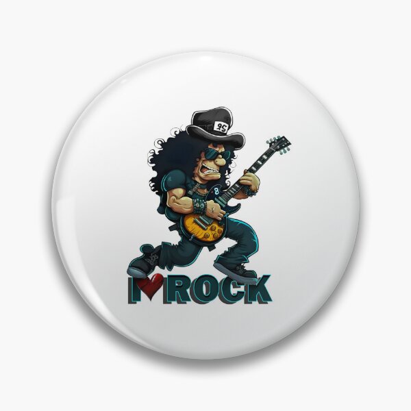 Item preview, I Heart Rock Guitar Legend - Slash Simpsons Mashup Caricature designed and sold by shopmamabite.