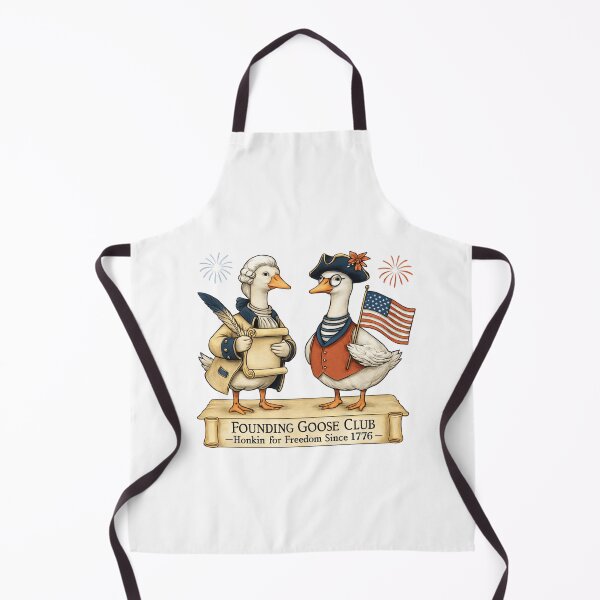 Item preview, Founding Goose Club Honking For Freedom Since 1776 designed and sold by Thread&Fable.