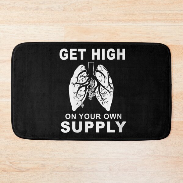 Item preview, Get High On Your Own Supply Lungs Anatomy Wellness Breathwork Yoga designed and sold by DuneHaicna.