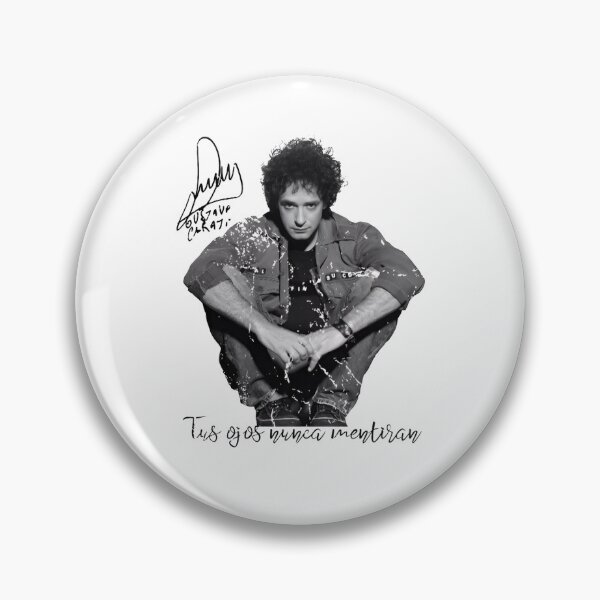 Item preview, Gustavo Cerati Retro Art - Your Eyes Will Never Lie Rock Legend designed and sold by shopmamabite.