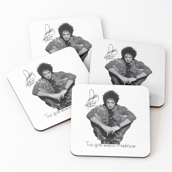 Item preview, Gustavo Cerati Retro Art - Your Eyes Will Never Lie Rock Legend designed and sold by shopmamabite.