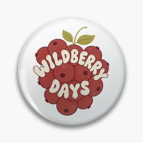 Item preview, Wildberry Days Cottagecore Cozy Aesthetic Retro Print designed and sold by Notecrea.