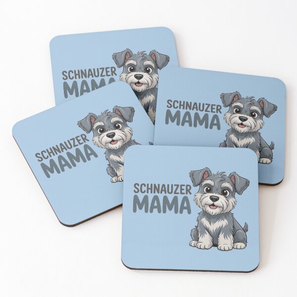 Artikelvorschau, Schnauzer Mama entworfen und verkauft von Moonody Designs.