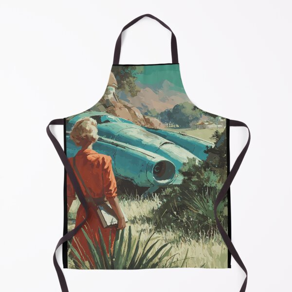 Item preview, Discovery in the Desert - 50s Retrofuturism designed and sold by bapupa.