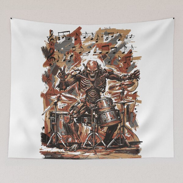 Item preview, Halloween ,The Zombie Drummer. designed and sold by Andy551.