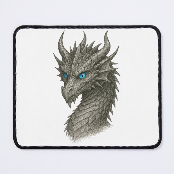 Item preview, Dragon with ice blue eyes designed and sold by ESSClothing.