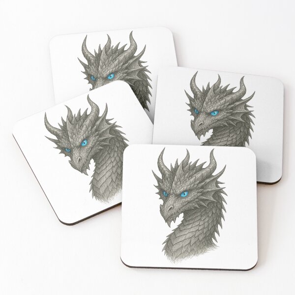 Item preview, Dragon with ice blue eyes designed and sold by ESSClothing.