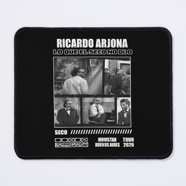 Item preview, Ricardo Arjona Seco Tour 2026 - Buenos Aires Film Poster Art designed and sold by shopmamabite.