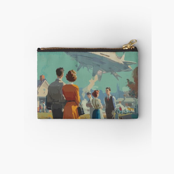 Item preview, The Neighborhood Arrival - 60s Retrofuturism designed and sold by bapupa.