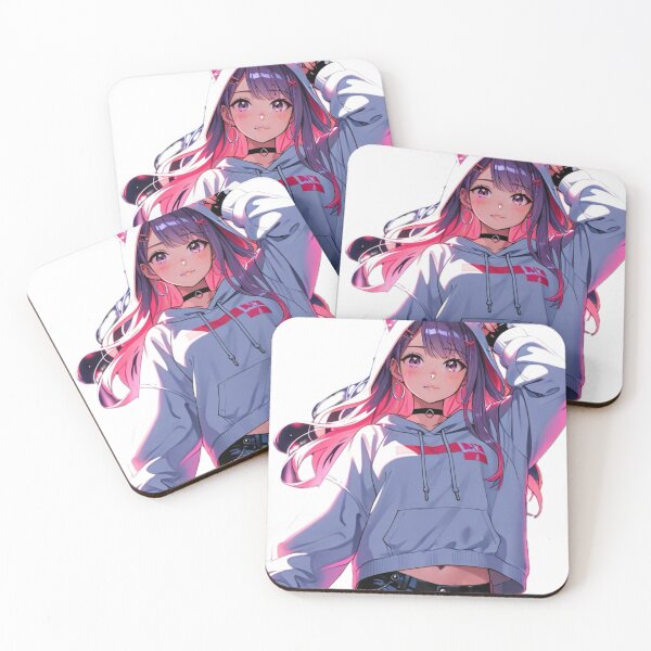 Item preview, Neon Dream Anime Girl | Futuristic Waifu Art designed and sold by AnimDream .