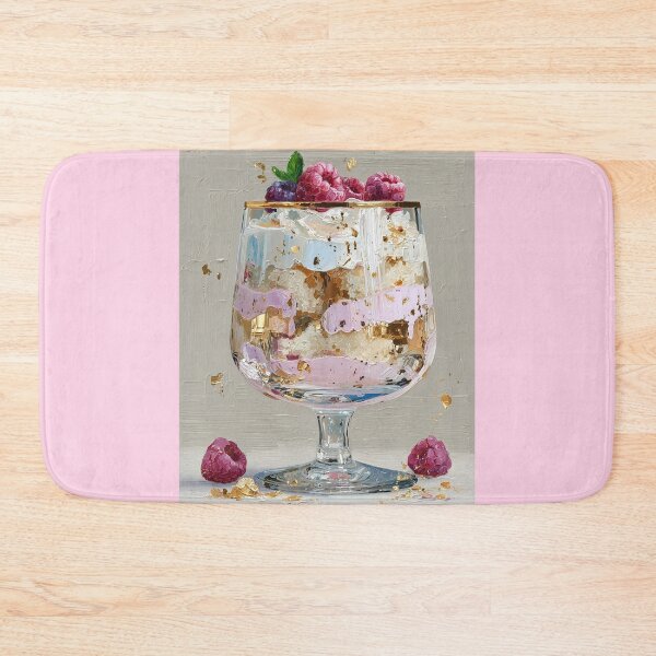 Item preview, Gourmet Raspberry Parfait with Gold Leaf Accents designed and sold by colorful-white.