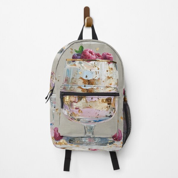 Item preview, Gourmet Raspberry Parfait with Gold Leaf Accents designed and sold by colorful-white.