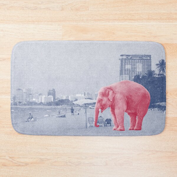 Item preview, The Pink Elephant - Beach designed and sold by OrdinaryWonder.