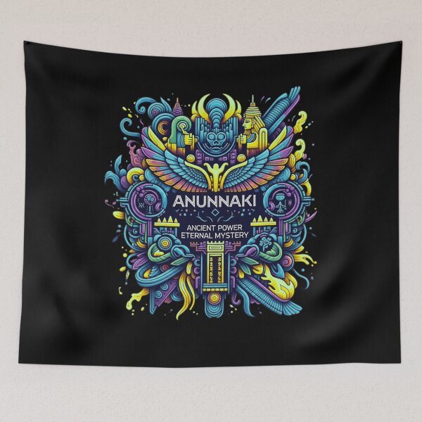 Item preview, Anunnaki Ancient Power - Eternal Mystery Alien Art designed and sold by HoshisWorld2018.