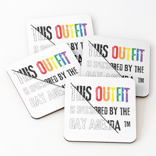 Item preview, This Outfit Is Sponsored By The Gay Agenda designed and sold by Rainbow-Nation.