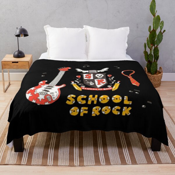 Item preview, School Of Rock Logo Band Movie designed and sold by Pillowbull.