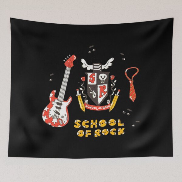 Aperçu de l'œuvre Logo du groupe School of Rock (film) créée et vendue par Pillowbull.