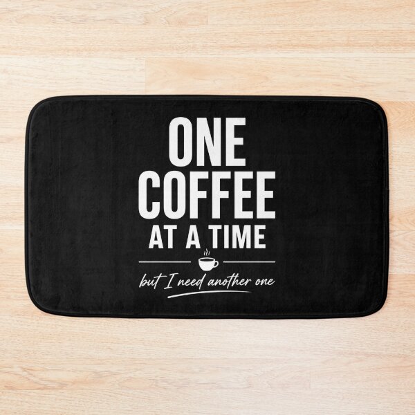 Artikelvorschau, „Nur ein Kaffee nach dem anderen“-Shirt – Lustiges minimalistisches Koffein-T-Shirt für Kaffeeliebhaber entworfen und verkauft von ArtsBorn2Create.
