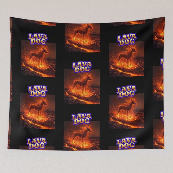 Item preview, LAVA DOG 1 designed and sold by mama-creative.