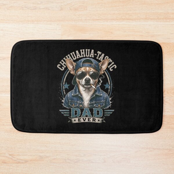 Item preview, Cool Dog Dad Ever Chihuahua Pun Shirt designed and sold by Dmo3HarkoArt.