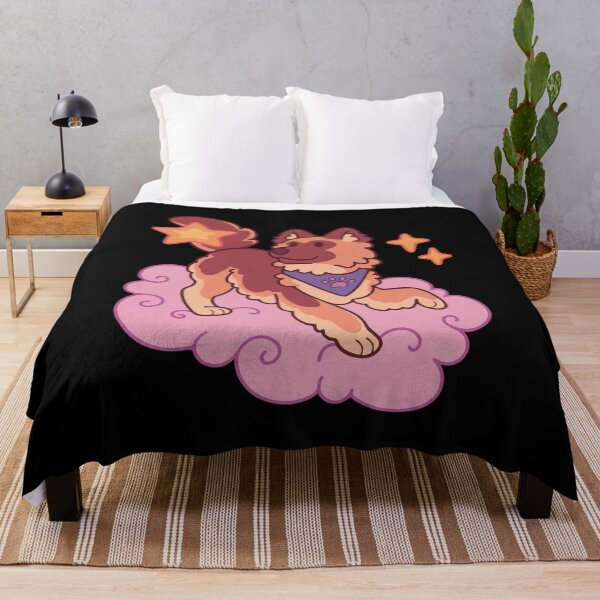 Item preview, German shepherd herding stars - dark version designed and sold by Erika Vaigel Creations.