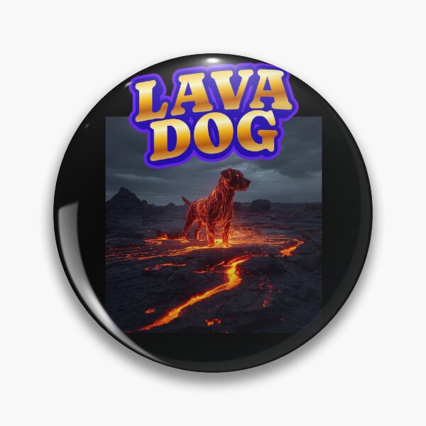 Item preview, LAVA DOG 2 designed and sold by mama-creative.