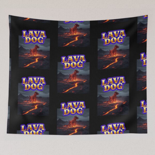 Item preview, LAVA DOG 2 designed and sold by mama-creative.