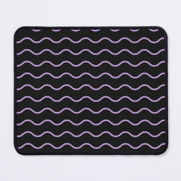 Item preview, Black And Purple Waves Pattern designed and sold by pattern-archive.