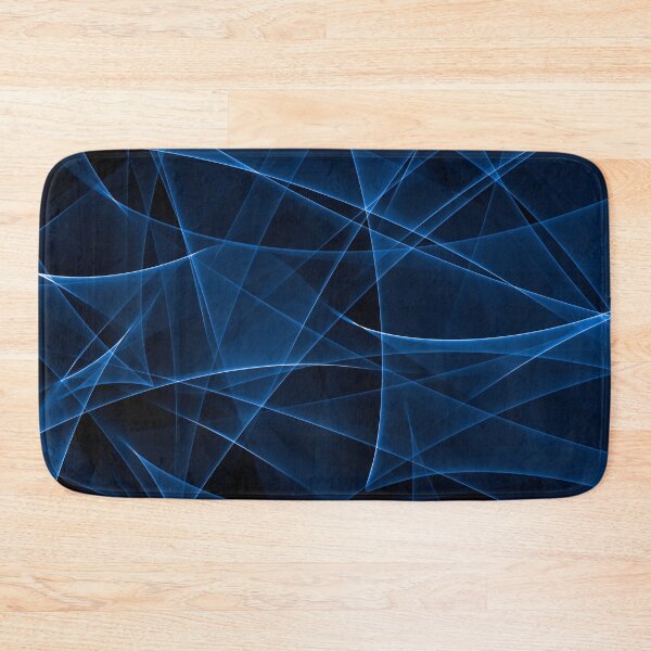 Item preview, Spectrogram pattern of fantasy - weightless in blue designed and sold by Kimenta Fashion.