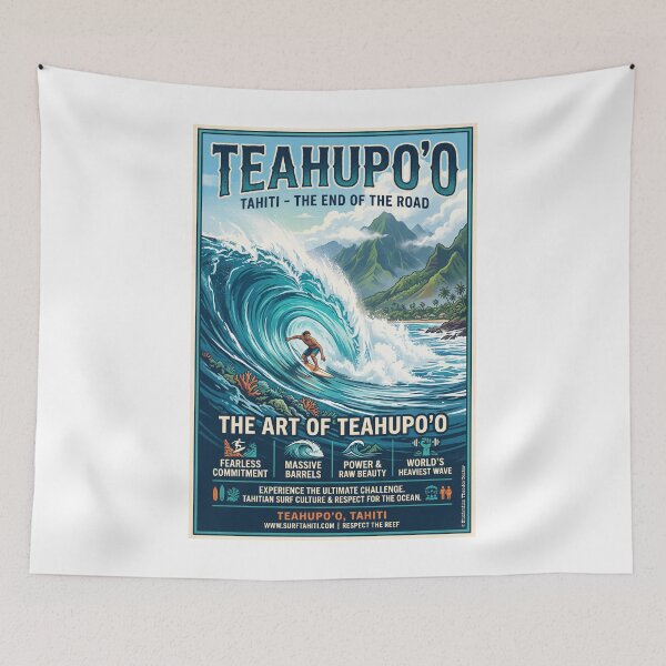 Item preview, Tahiti Surfing designed and sold by Theodor Decker.