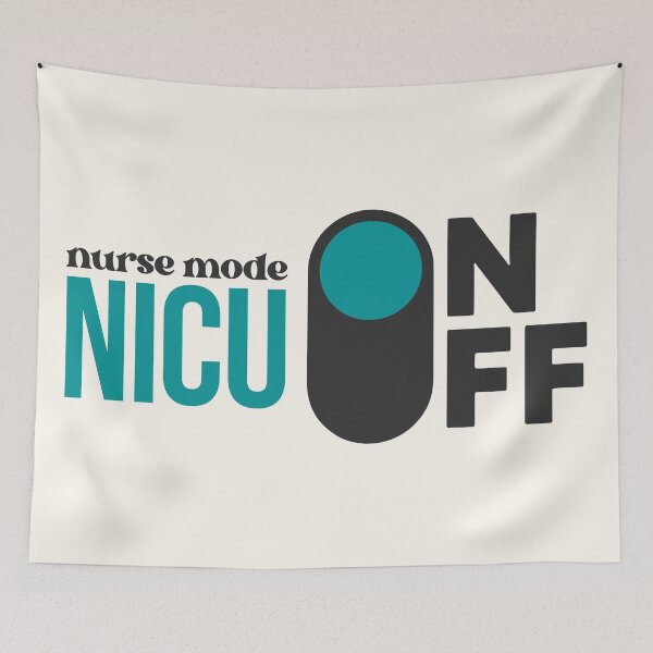 Item preview, NICU Nurse Mode On — Funny NICU Nurse Gift | Nurses Week 2026 designed and sold by KiwyStudio.