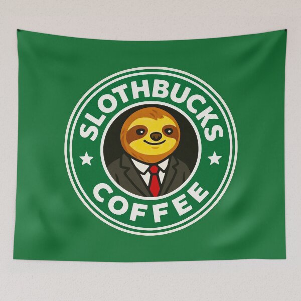 Item preview, Sloth Bucks Coffee designed and sold by plushism.