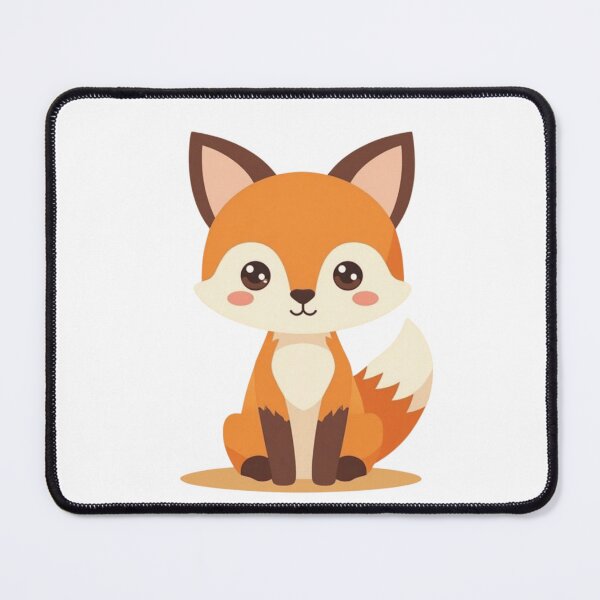 Item preview, Adorable Minimalist Forest Fox Kawaii Art designed and sold by M.Store.
