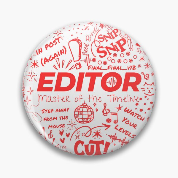 Item preview, EDITOR - Doodle Typography Design (Red) designed and sold by jkleditor.