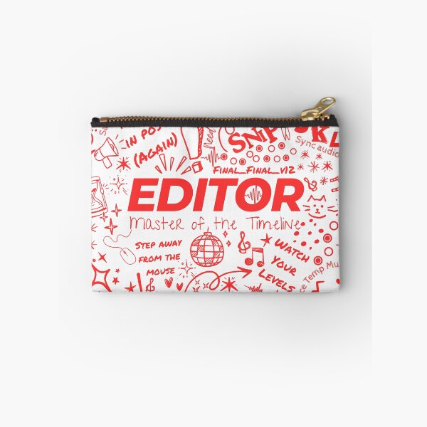 Item preview, EDITOR - Doodle Typography Design (Red) designed and sold by jkleditor.