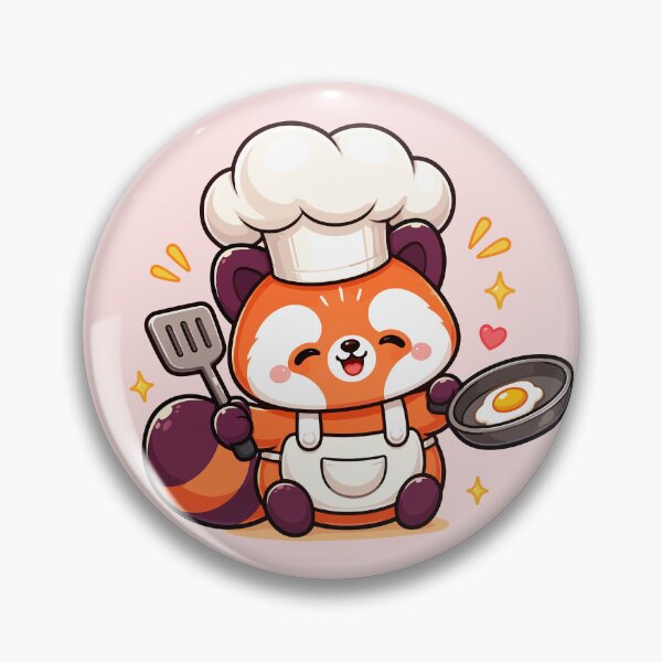 Item preview, Red Panda Cooking Chef designed and sold by RedpandasMerch.
