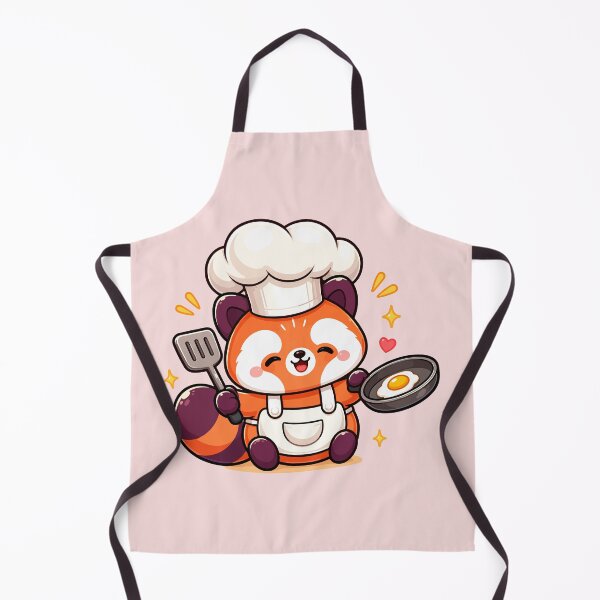 Item preview, Red Panda Cooking Chef designed and sold by RedpandasMerch.