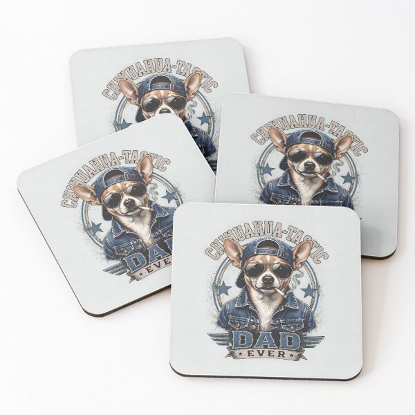 Item preview, Chihuahua-Tastic Dad Ever Cool Dog  designed and sold by Dmo3HarkoArt.