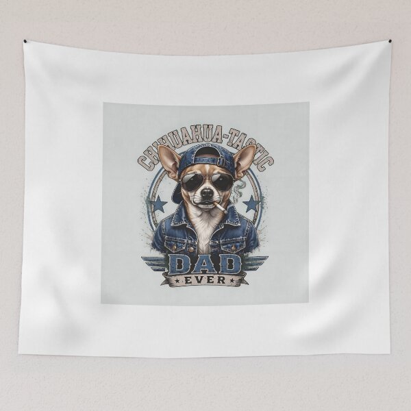 Item preview, Chihuahua-Tastic Dad Ever Cool Dog  designed and sold by Dmo3HarkoArt.