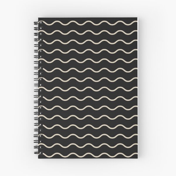 Item preview, Black And Sand Waves Pattern designed and sold by pattern-archive.