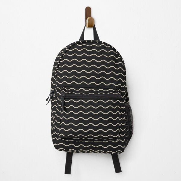 Item preview, Black And Sand Waves Pattern designed and sold by pattern-archive.