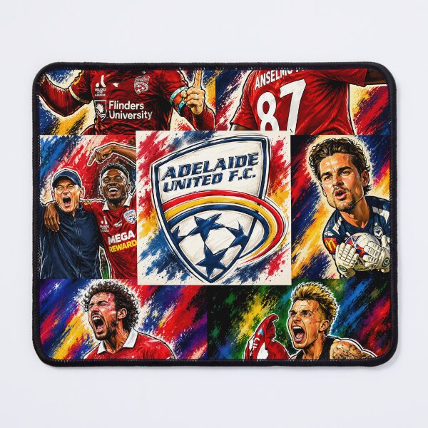 Item preview, Adelaide United 2026 designed and sold by Blokey Aarsevark.