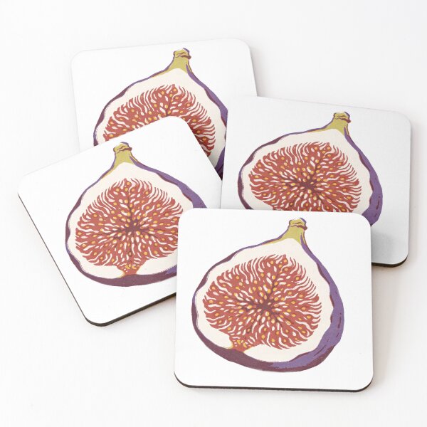 Item preview, Fig Season Mediterranean Cozy Aesthetic Retro Print designed and sold by Notecrea.