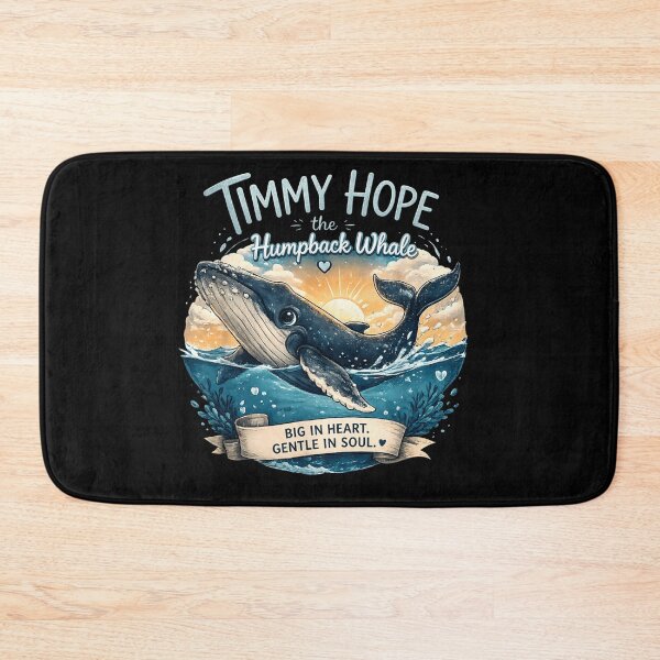 Item preview, Timmy Hope The Humpback Whale Big In Heart Gentle In Soul Ocean Art designed and sold by Capisedo.
