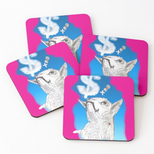 Item preview, The Money Dream Goat (Dollars Cloud) Drawing by ACCI designed and sold by VanyssaGraphics.