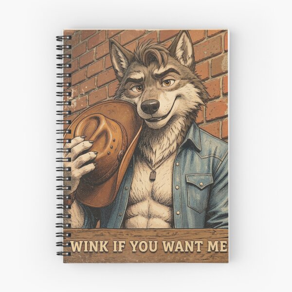 Item preview, Alpha Wolf Meme Wink If You want Me  designed and sold by ArtyLify.