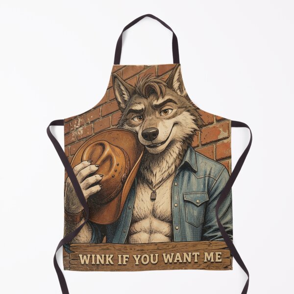 Item preview, Alpha Wolf Meme Wink If You want Me  designed and sold by ArtyLify.